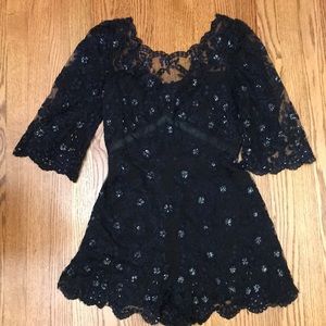 Free People Short Romper